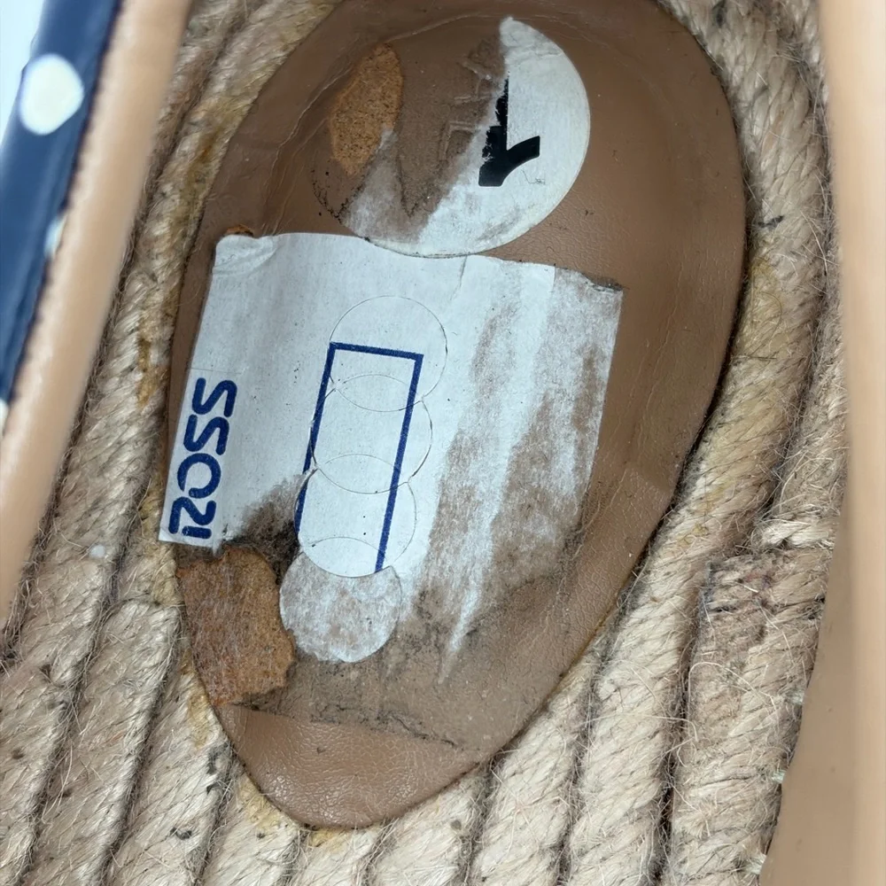 New‎ Aerosols Espadrilles Women's Size 10 Blue White